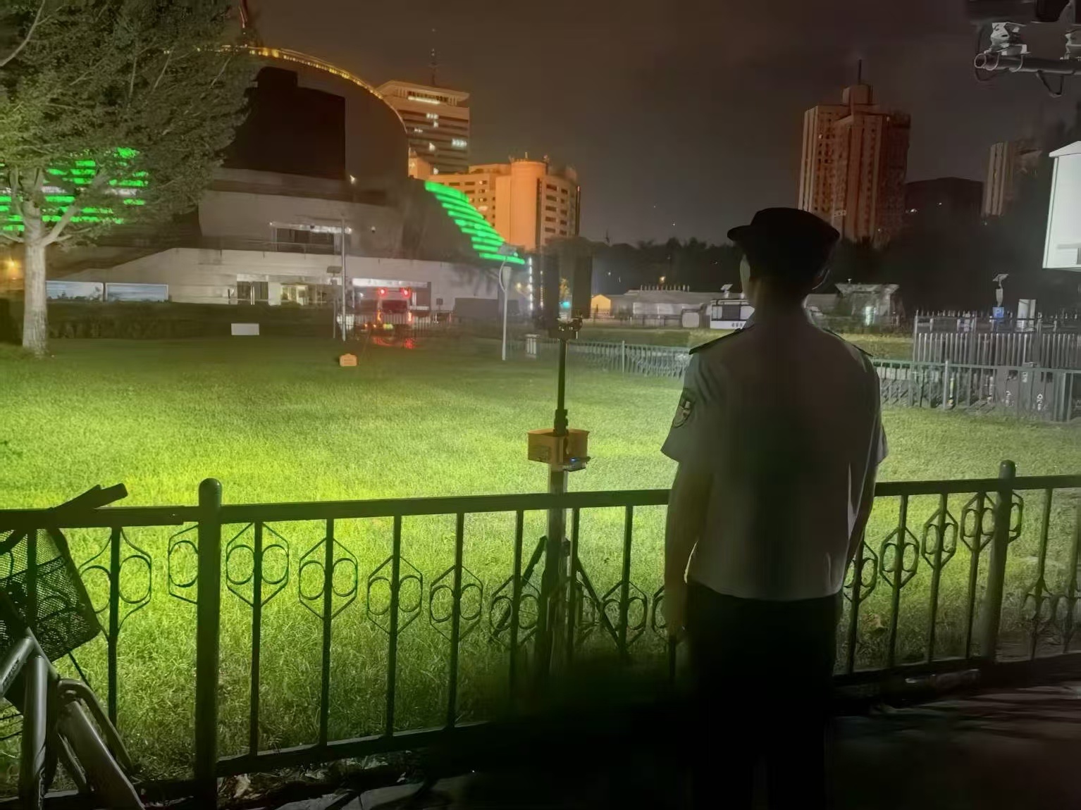 海洋王圆满完成九三阅兵照明保障任务